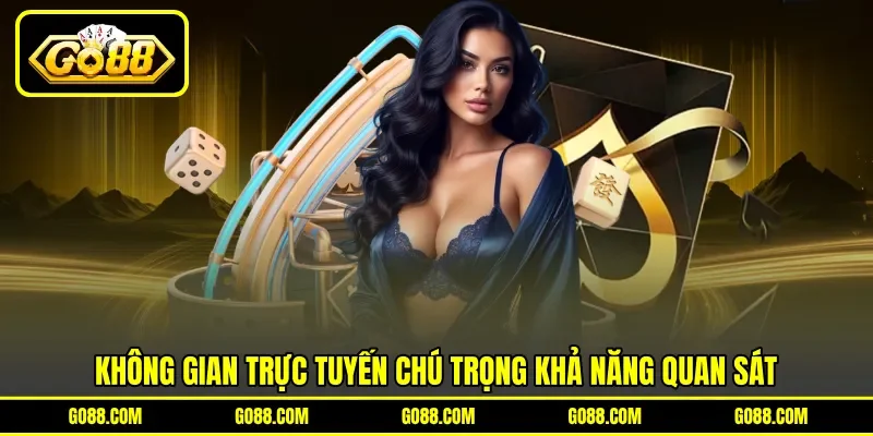 Không gian trực tuyến chú trọng khả năng quan sát Không gian trực tuyến chú trọng khả năng quan sát