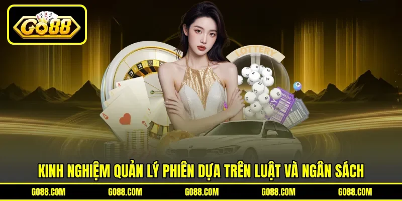 Kinh nghiệm quản lý phiên dựa trên luật và ngân sách