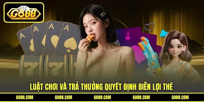 Luật chơi và trả thưởng quyết định biên lợi thế