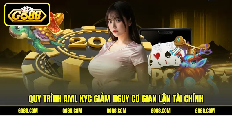 Quy trình aml kyc giảm nguy cơ gian lận tài chính